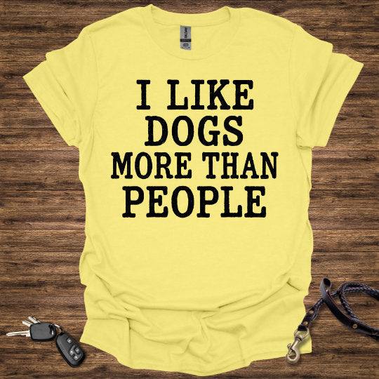 I Like Dogs More Than People