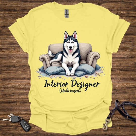 Husky Couch T-Shirt