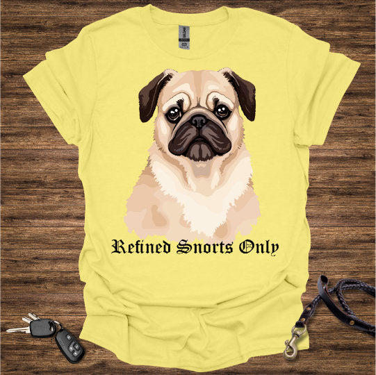 Sniffing Pug T-Shirt