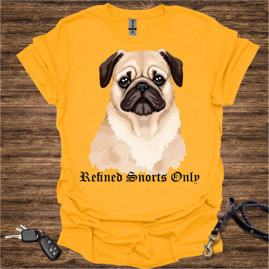 Sniffing Pug T-Shirt