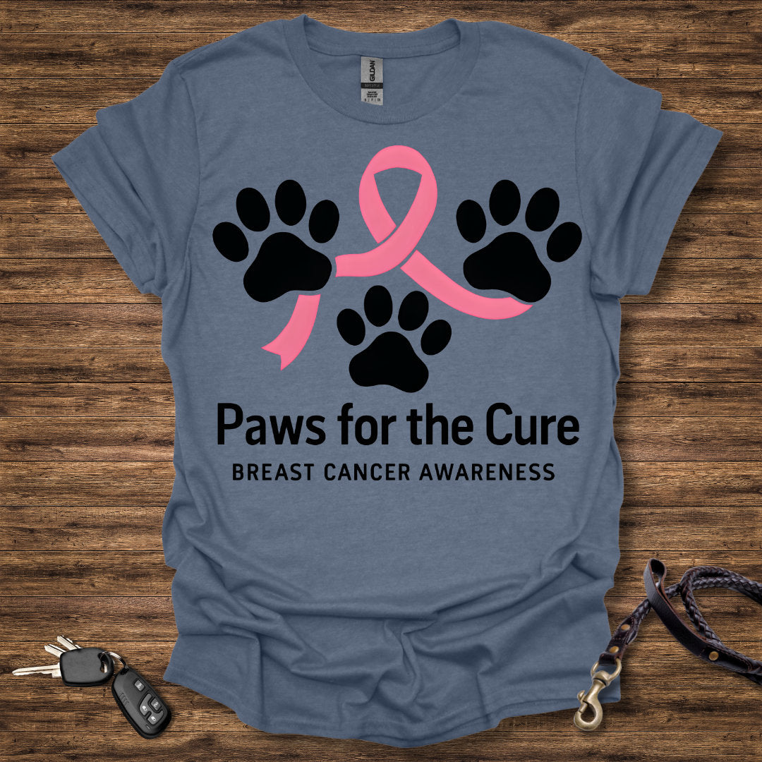 Paws for the Cure Pink Ribbon