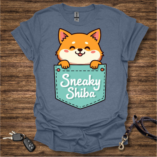 Sneaky Shiba T-Shirt