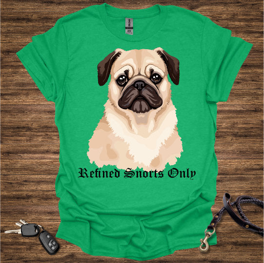 Sniffing Pug T-Shirt