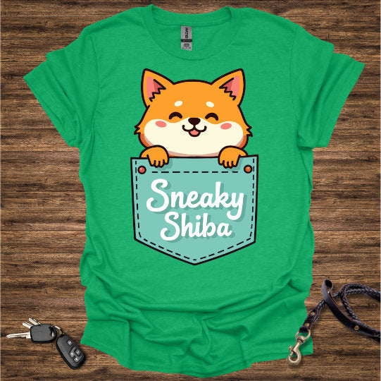 Sneaky Shiba T-Shirt