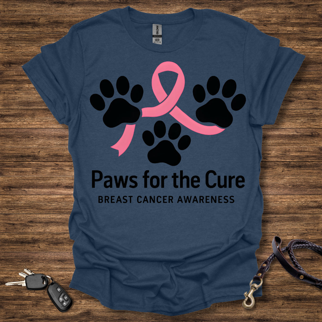 Paws for the Cure Pink Ribbon