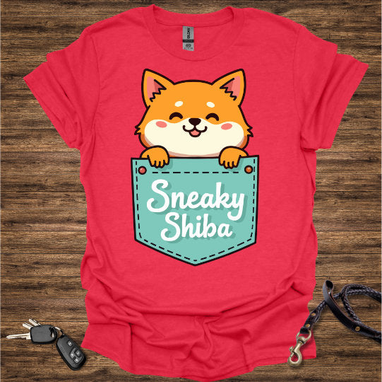 Sneaky Shiba T-Shirt