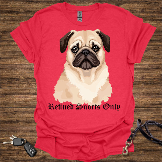 Sniffing Pug T-Shirt