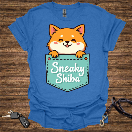 Sneaky Shiba T-Shirt