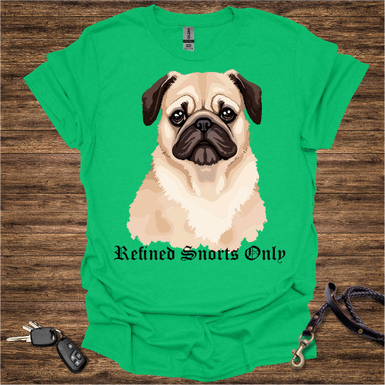 Sniffing Pug T-Shirt