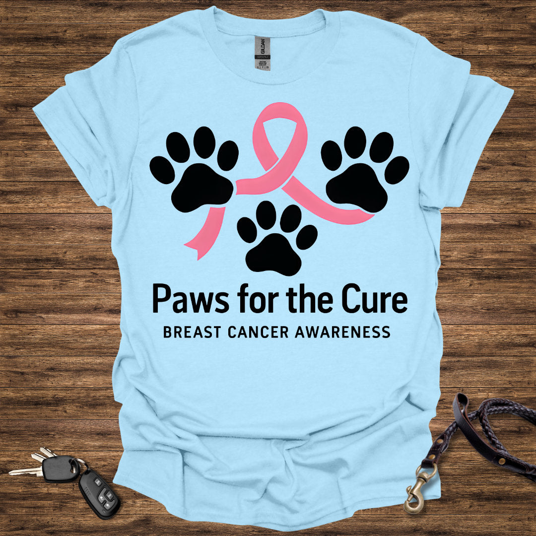 Paws for the Cure Pink Ribbon