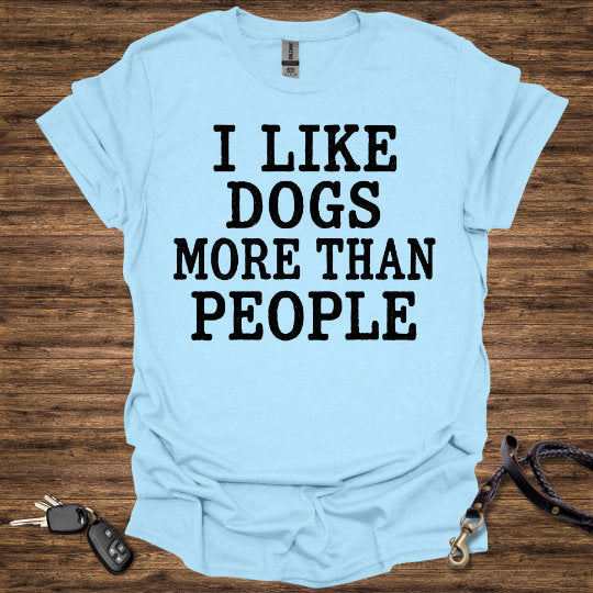 I Like Dogs More Than People