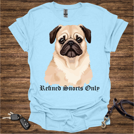 Sniffing Pug T-Shirt