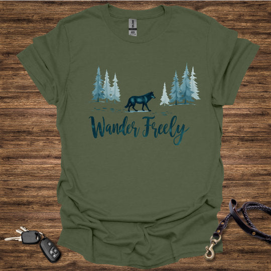 Wanderlust Wolf T-Shirt
