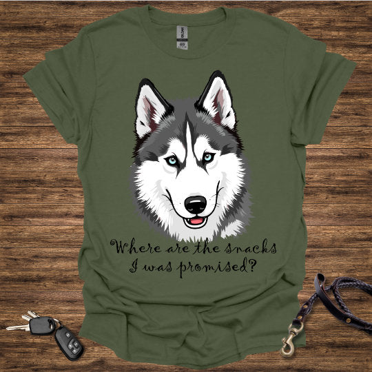 Sassy Husky T-Shirt