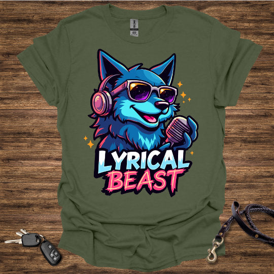Lyrical Wolf T-Shirt