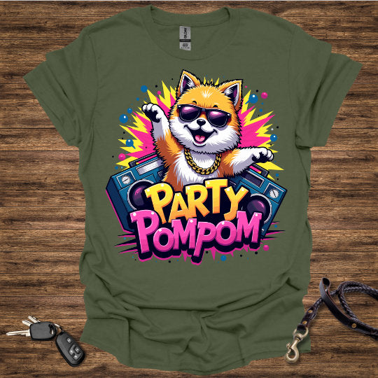 Party Pompom T-Shirt