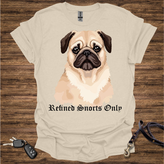 Sniffing Pug T-Shirt