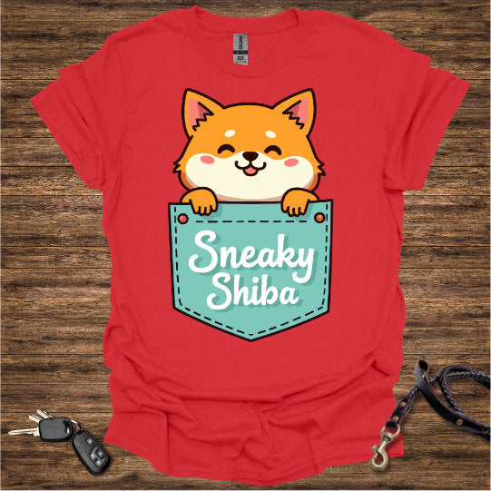 Sneaky Shiba T-Shirt