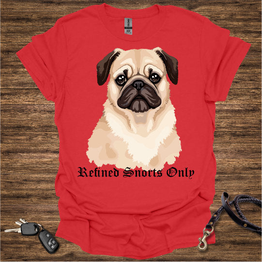 Sniffing Pug T-Shirt