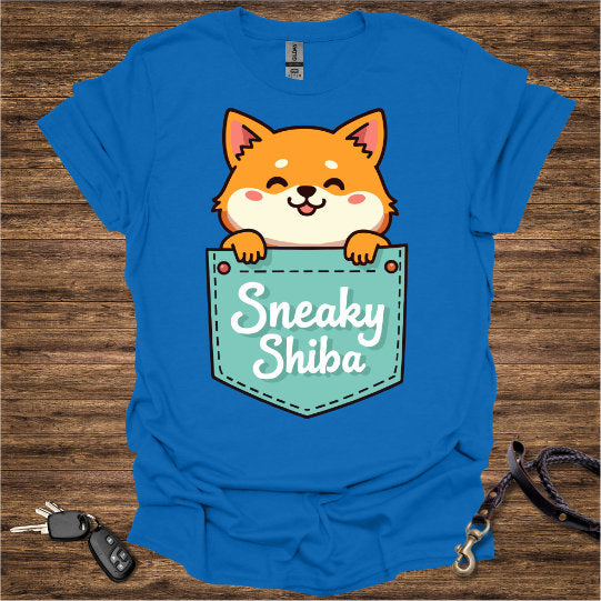 Sneaky Shiba T-Shirt