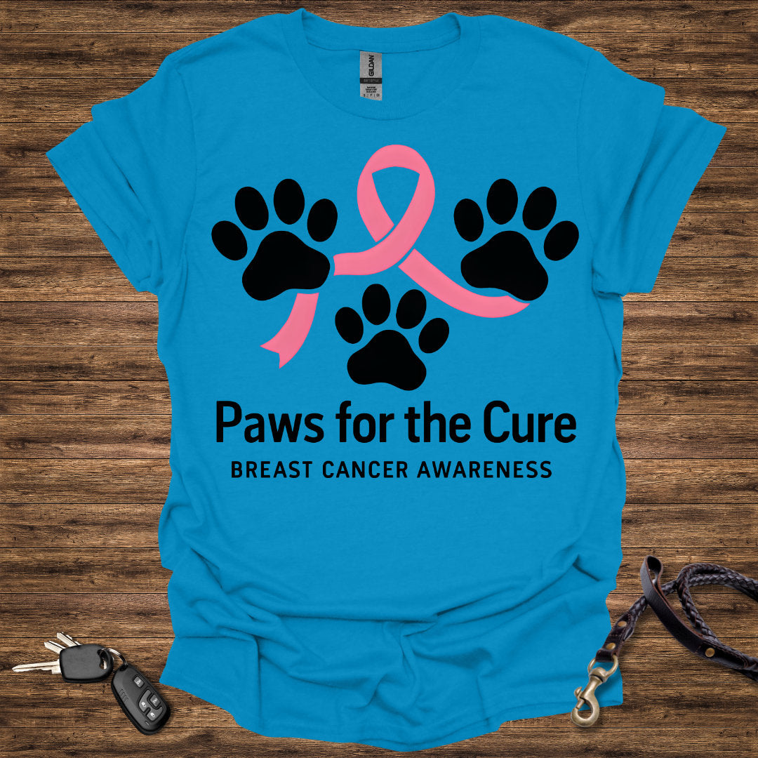 Paws for the Cure Pink Ribbon