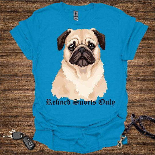 Sniffing Pug T-Shirt