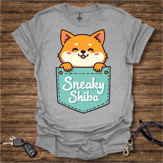 Sneaky Shiba T-Shirt