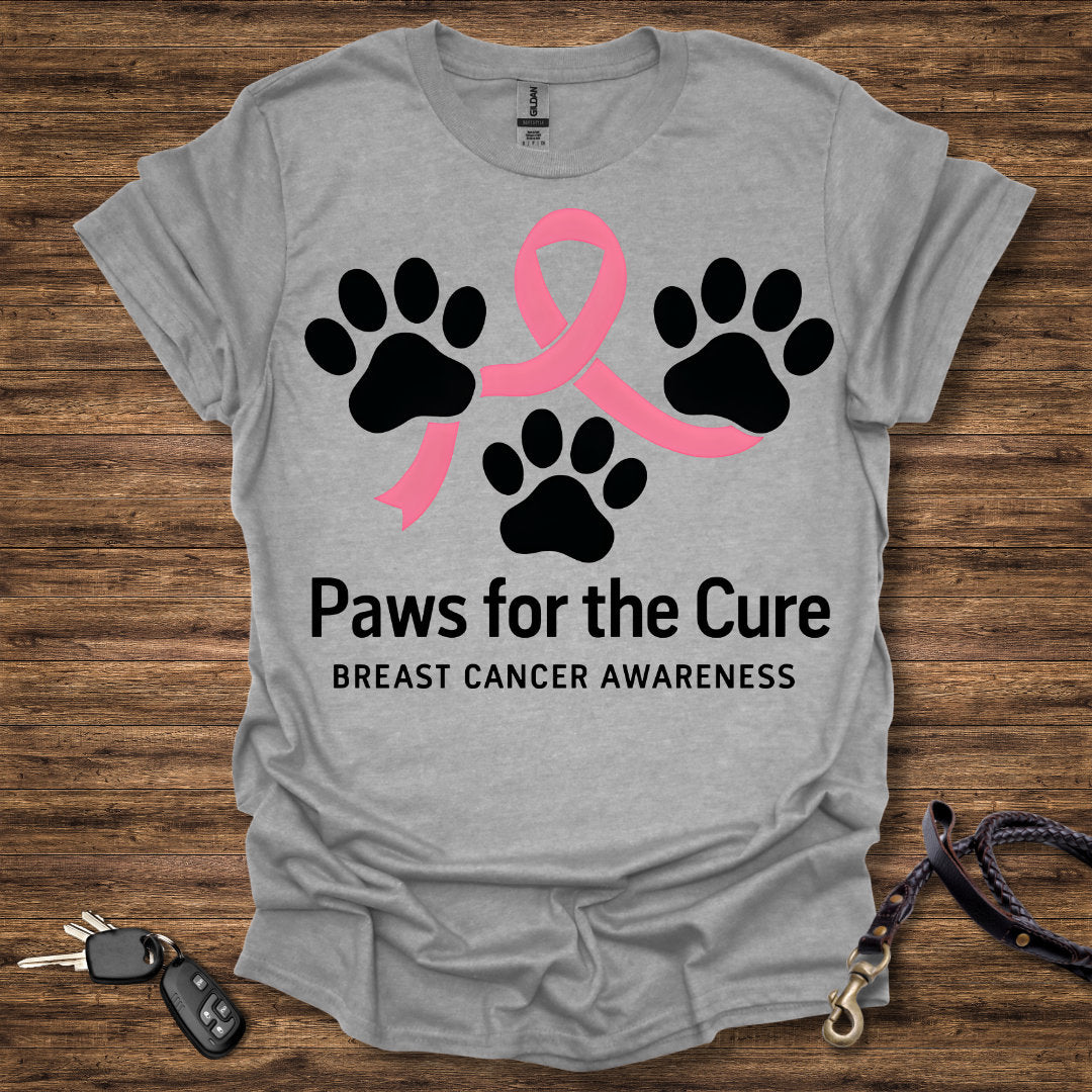 Paws for the Cure Pink Ribbon