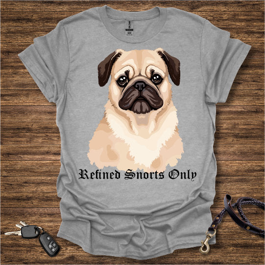Sniffing Pug T-Shirt