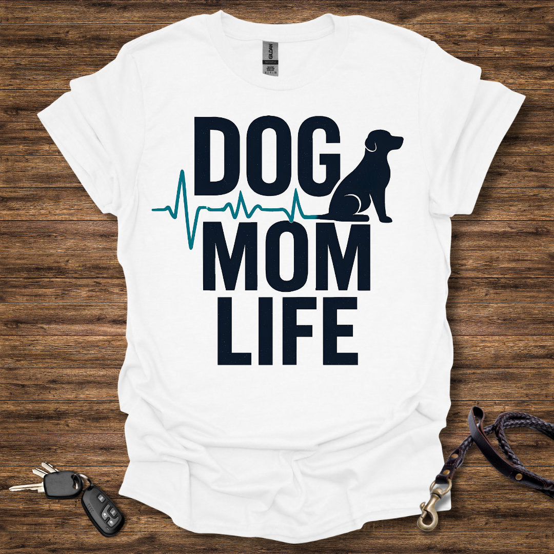Dog Mom Life Heartbeat