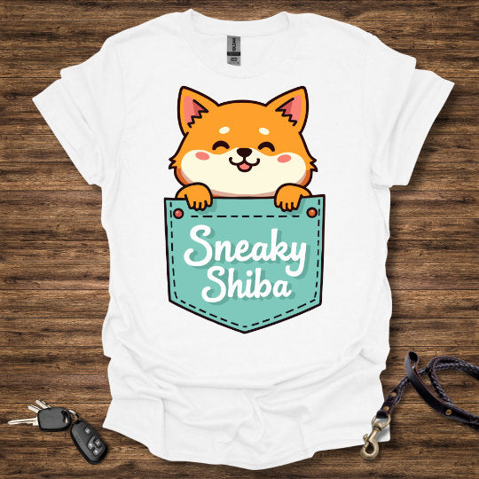 Sneaky Shiba T-Shirt