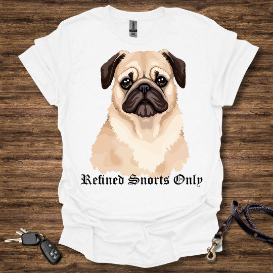 Sniffing Pug T-Shirt