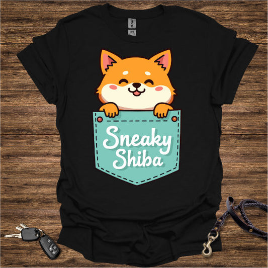 Sneaky Shiba T-Shirt