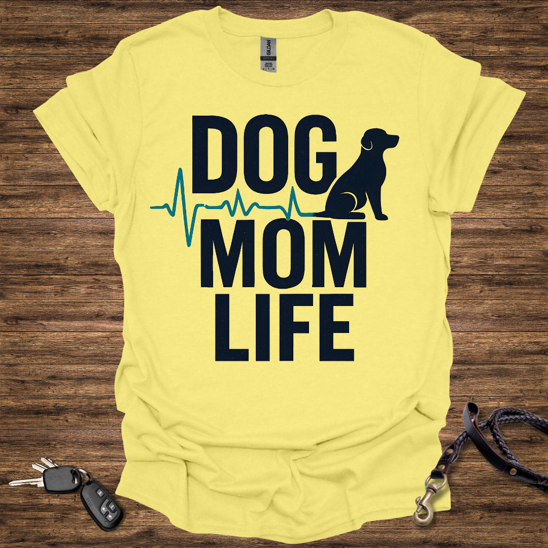 Dog Mom Life Heartbeat