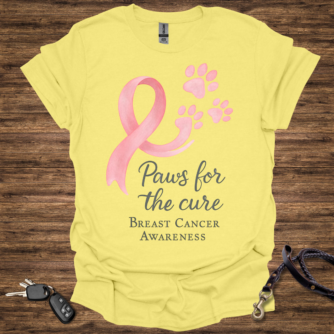 Pink Ribbon Cure Paws