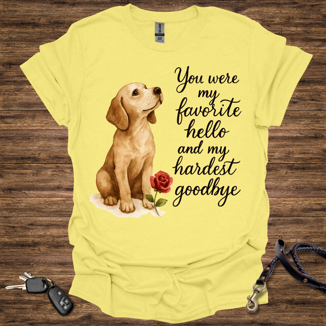 Favorite Hello and Hardest Goodbye Puppy