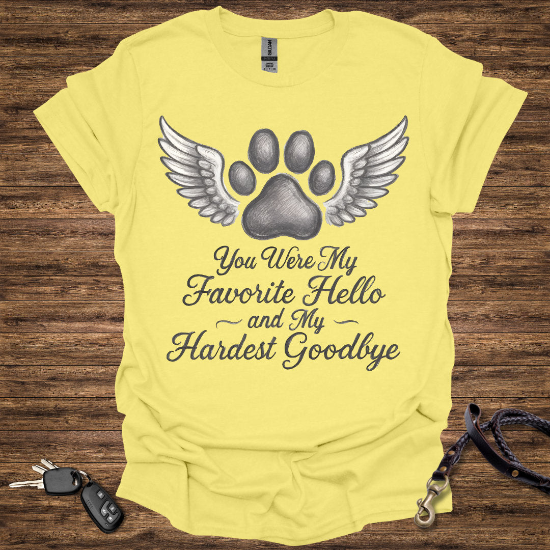 Favorite Hello and Hardest Goodbye