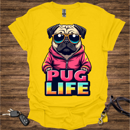 Retro Pug T-Shirt