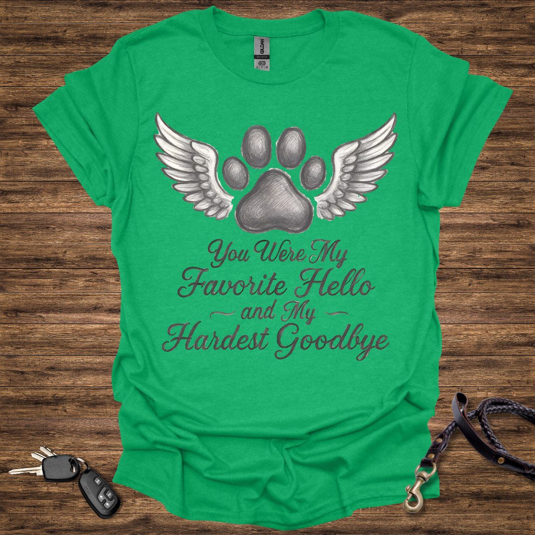 Favorite Hello and Hardest Goodbye