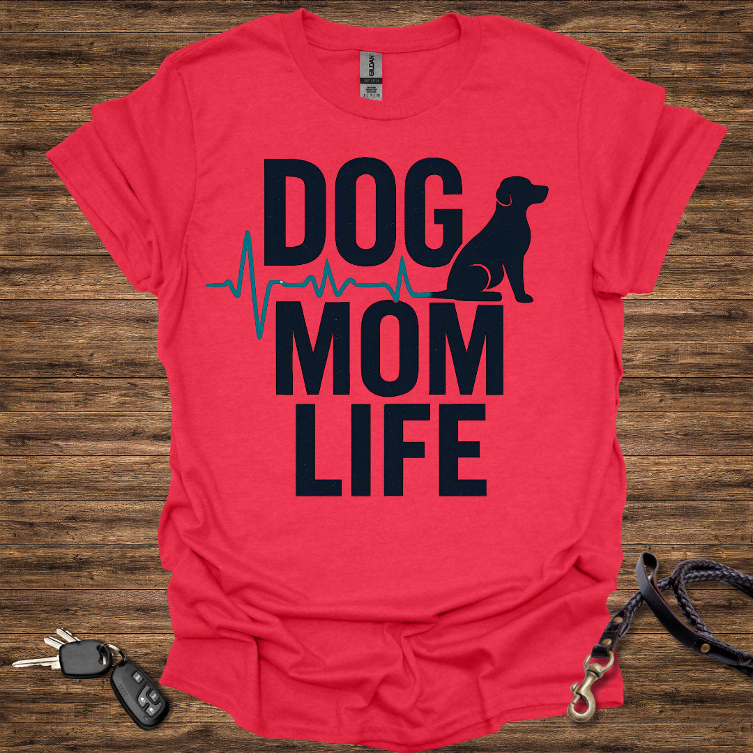 Dog Mom Life Heartbeat