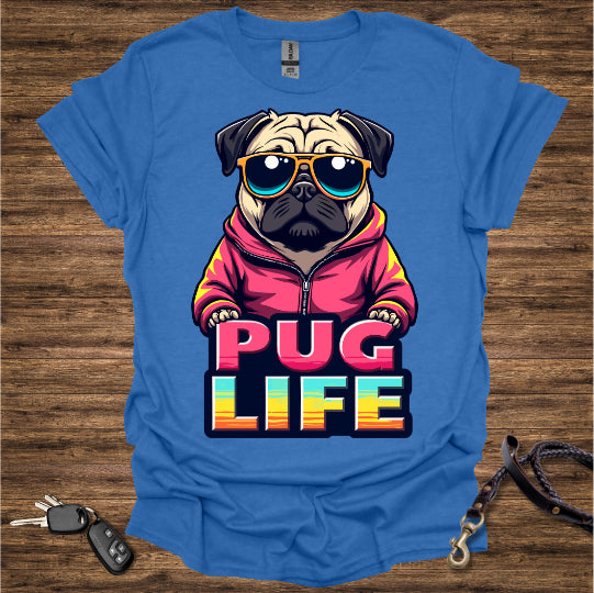 Retro Pug T-Shirt