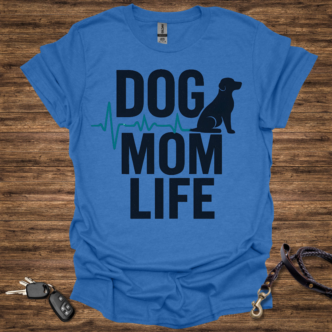Dog Mom Life Heartbeat