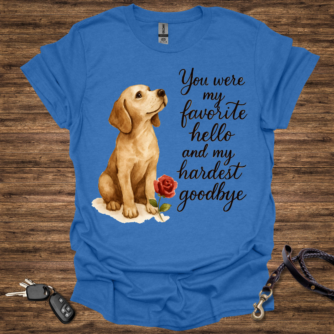 Favorite Hello and Hardest Goodbye Puppy