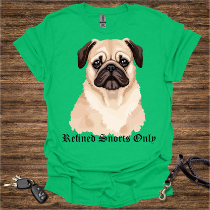 Sniffing Pug T-Shirt