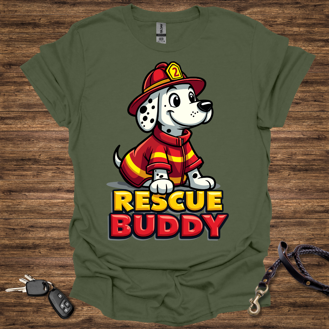 Firefighter Pup T-Shirt