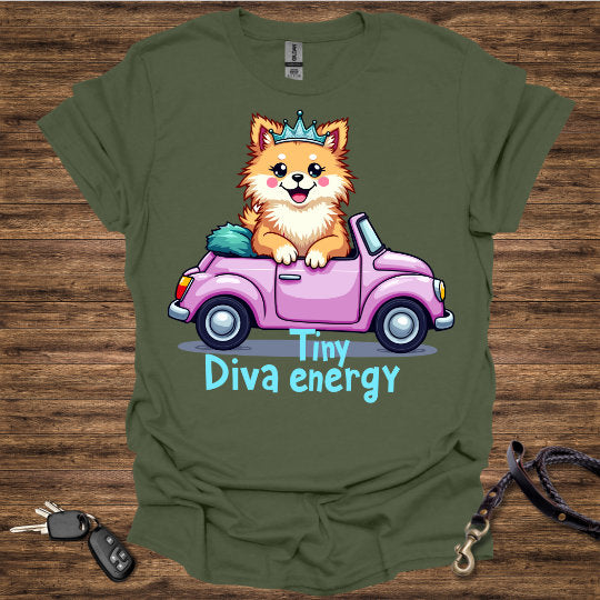 Diva Pomeranian T-Shirt
