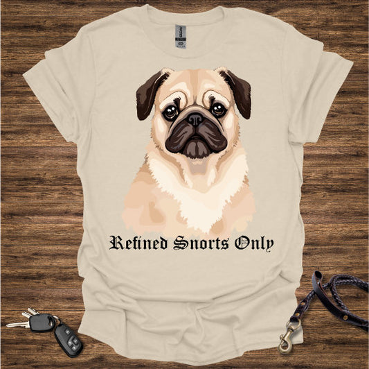 Sniffing Pug T-Shirt
