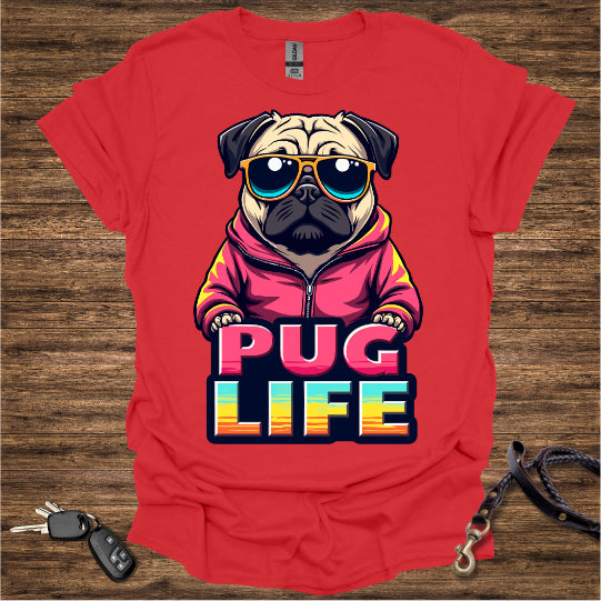 Retro Pug T-Shirt