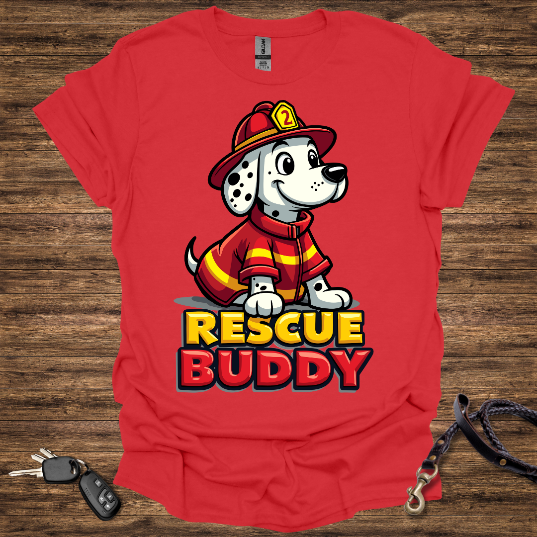 Firefighter Pup T-Shirt