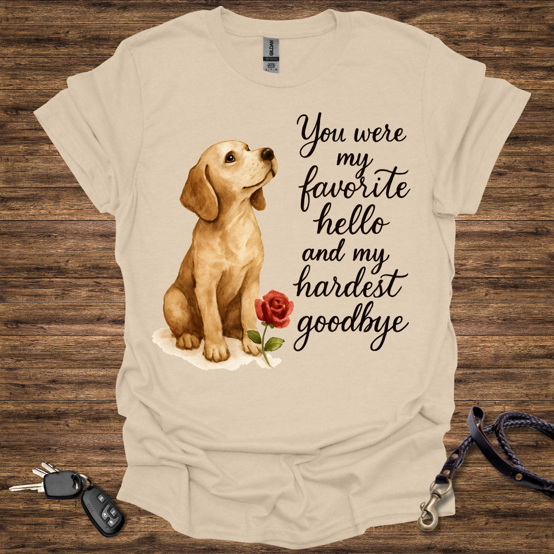 Favorite Hello and Hardest Goodbye Puppy